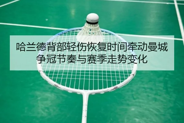 哈兰德背部轻伤恢复时间牵动曼城争冠节奏与赛季走势变化